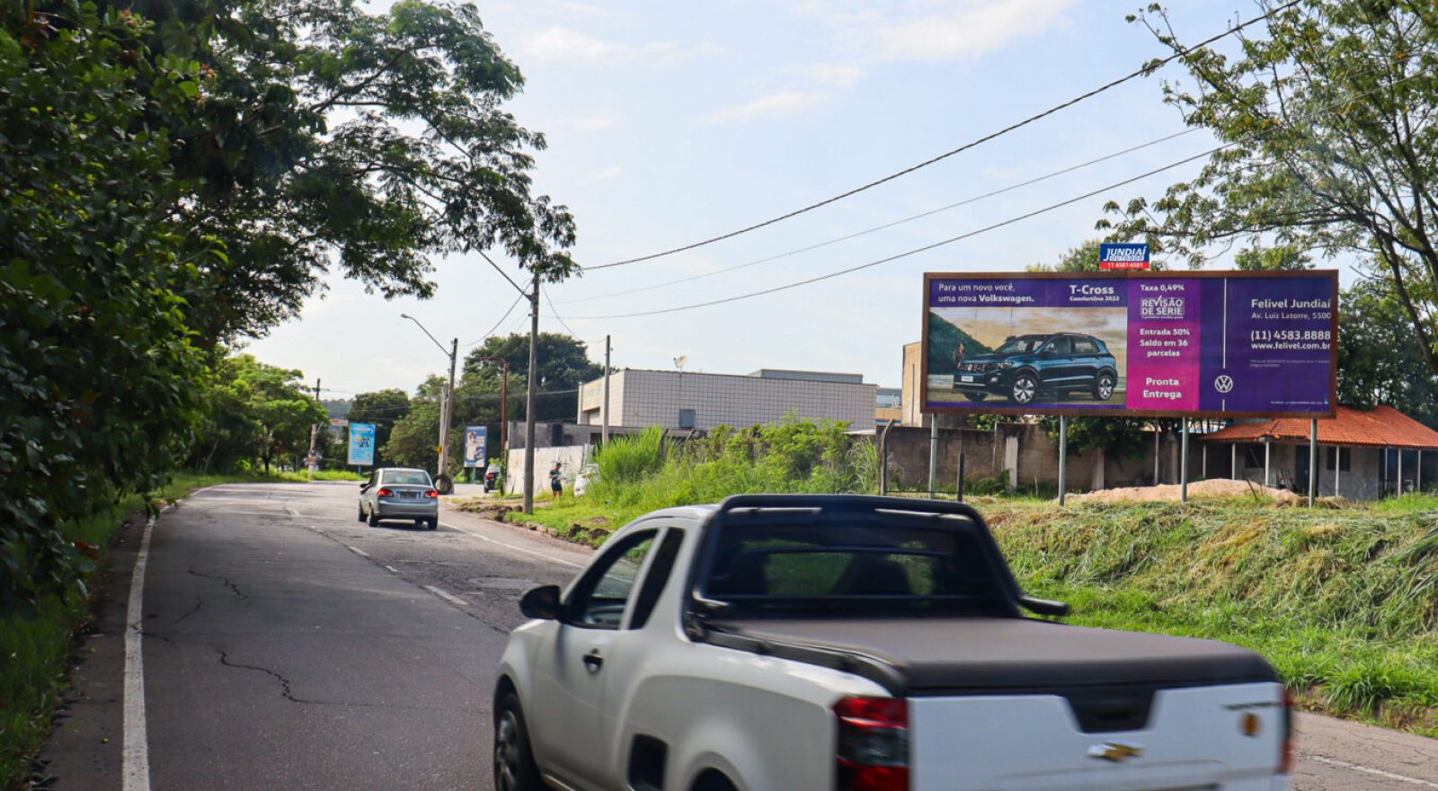 Av. Marginal do Rio Jundiaí - ao lado do Posto (Ipiranga Entrada de Campo Limpo Paulista)